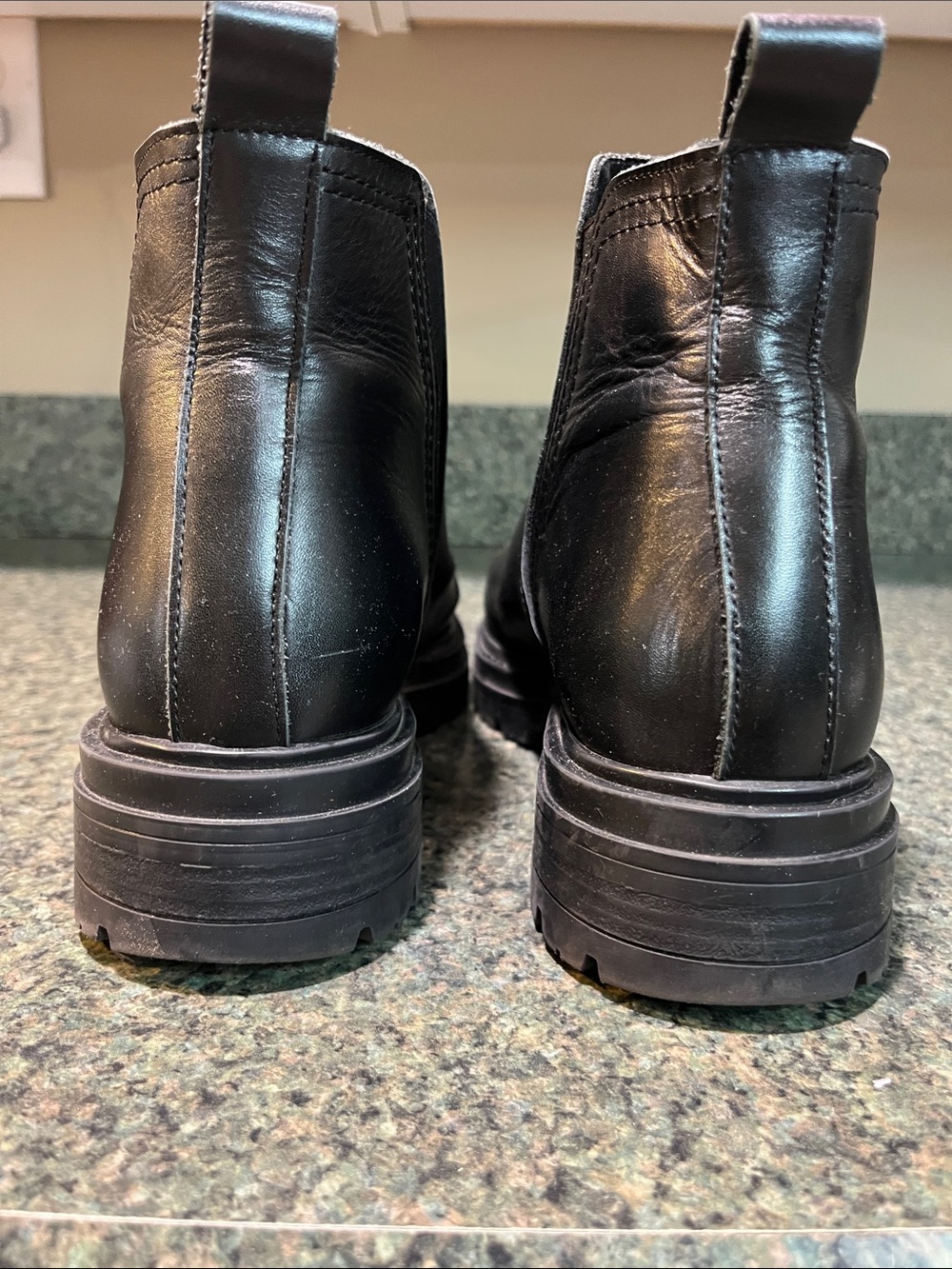 Steve Madden Black Boots - Classic Slip-On Style - Picture 6 of 10